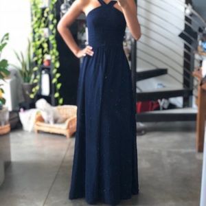 Navy Bridesmaid Dress
